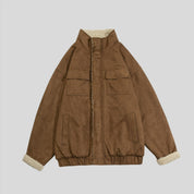Suede & Wool Festival Winter Jacket