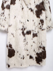 Dalmatian Long Fur Coat