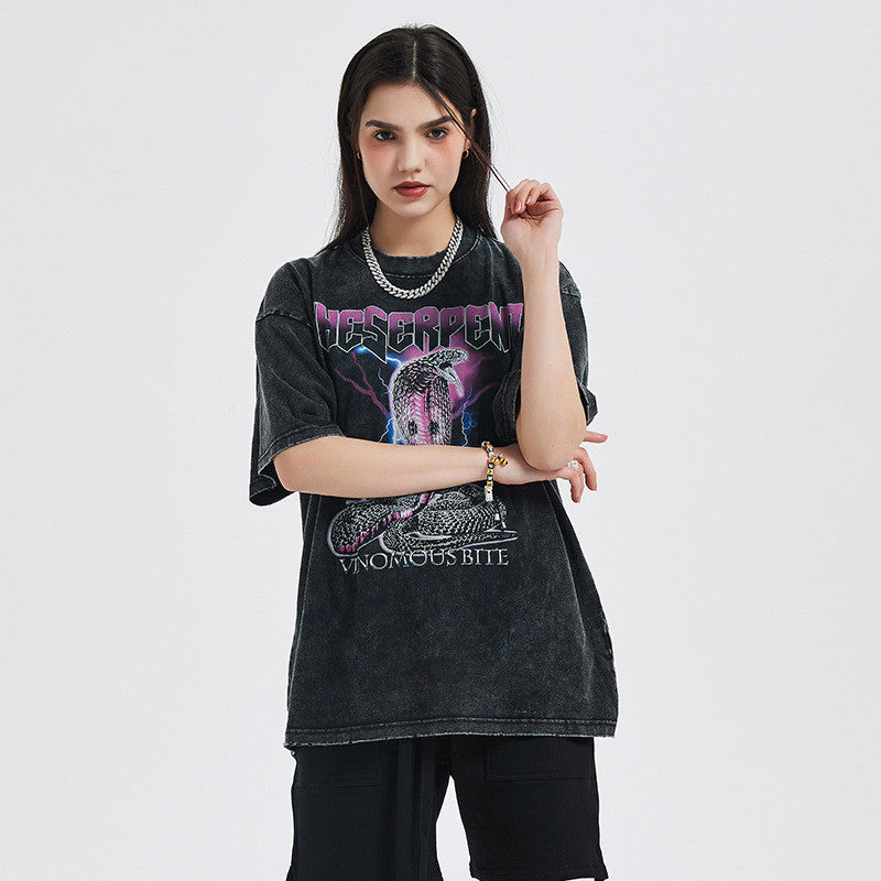 Snake Print T-Shirt