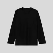 Solid Long-Sleeve Top
