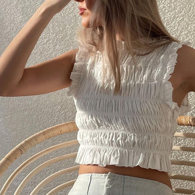Rustic Ruched Blouse