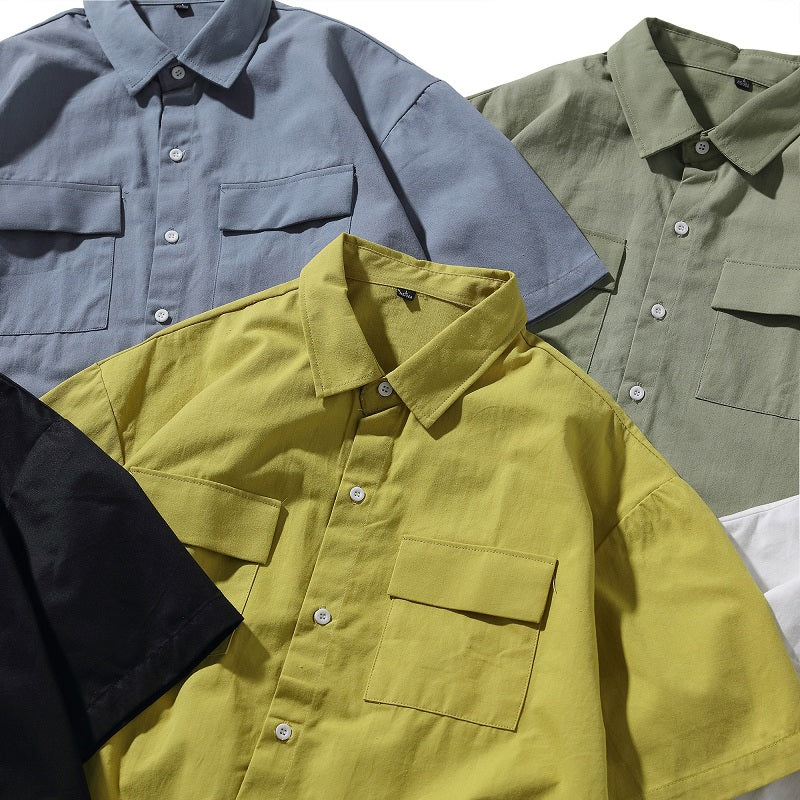 Basic Cropped Shirt
