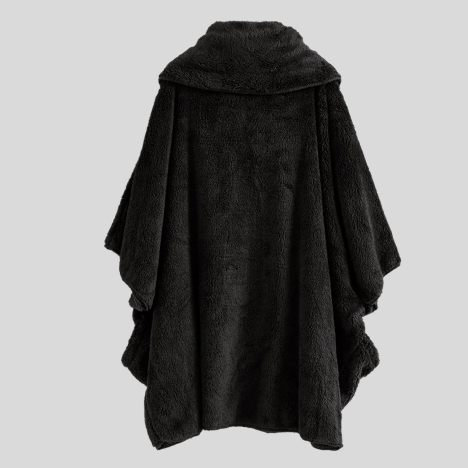 D Plush Poncho