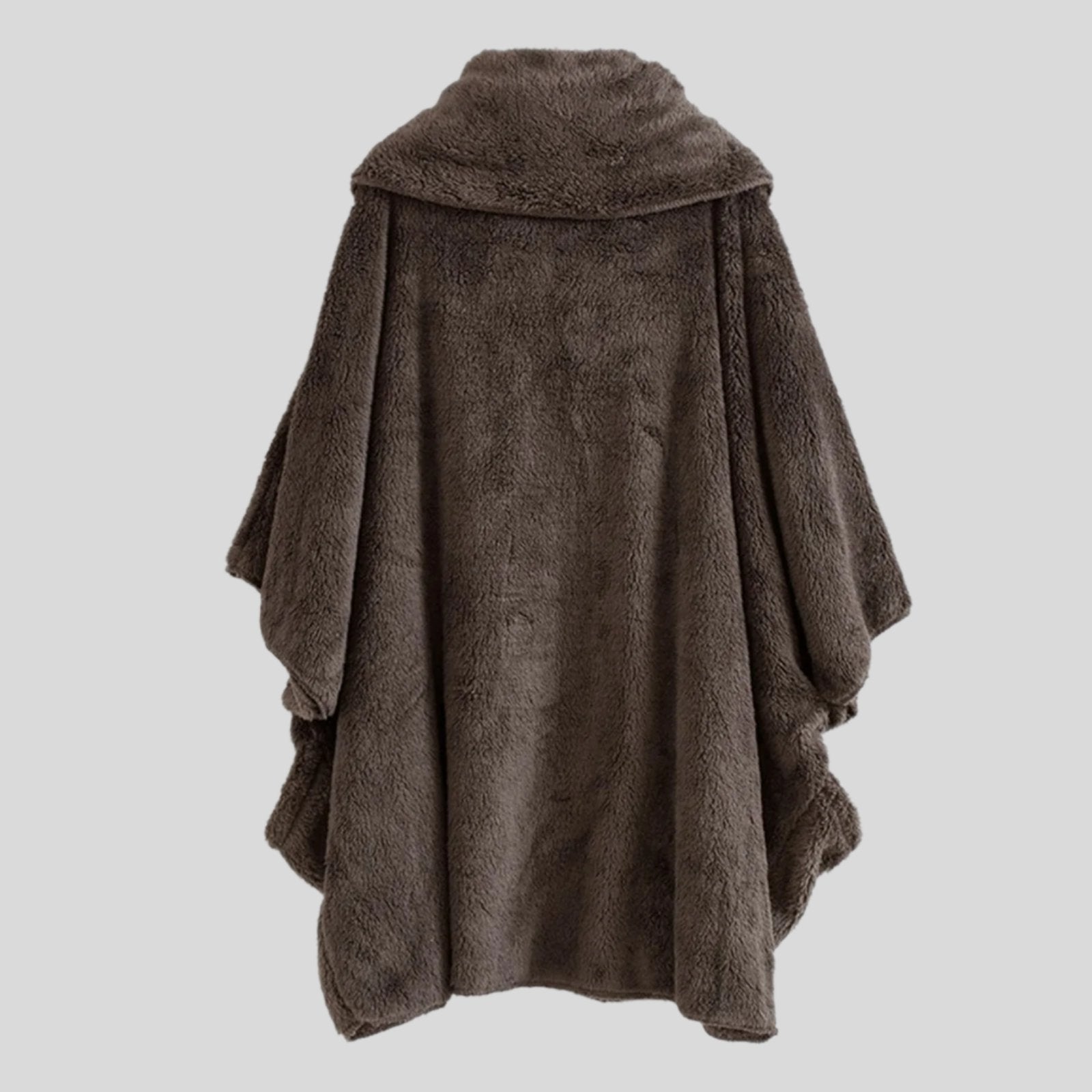 D Plush Poncho