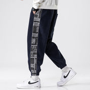 Embroidered Corduroy Pants