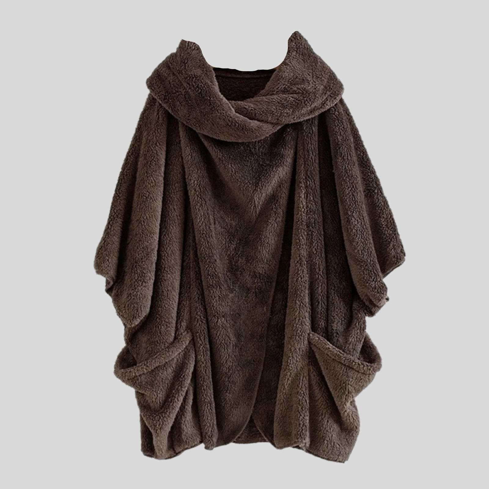 D Plush Poncho