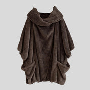 D Plush Poncho