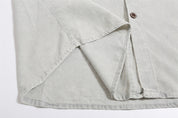 FIM Cropped Button Shirt