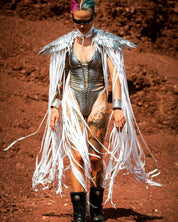 Fringed Wing Shoulder Straps