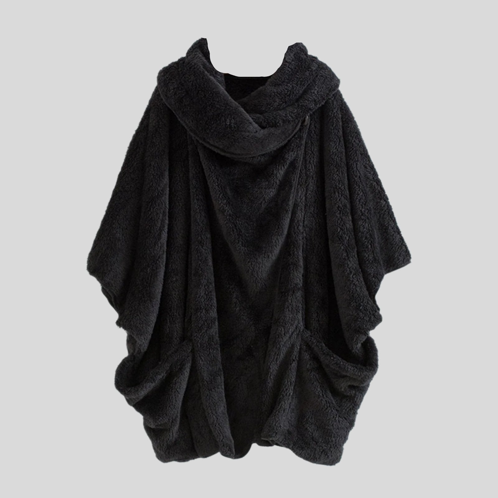 D Plush Poncho