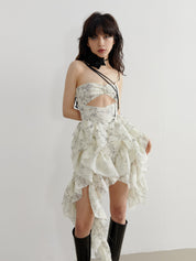 Rock Princess Layered White Dress