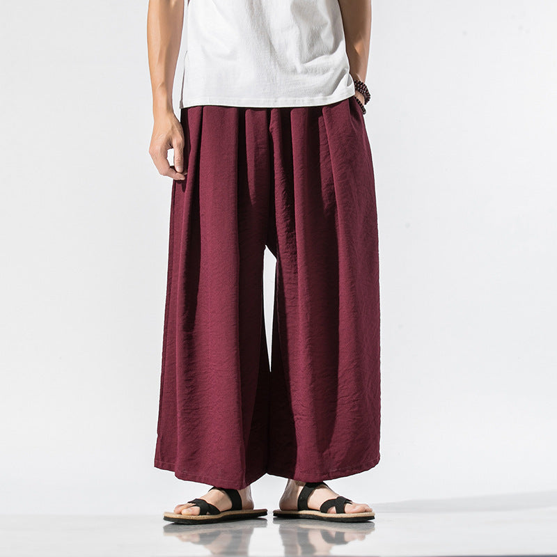Shanti Wide Cotton Pants