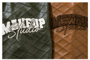 HR Embroidered Letter Baseball Coat