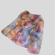 Coco Colorful Fur Coat