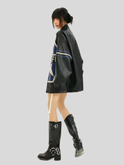 BES American Retro Leather Jacket