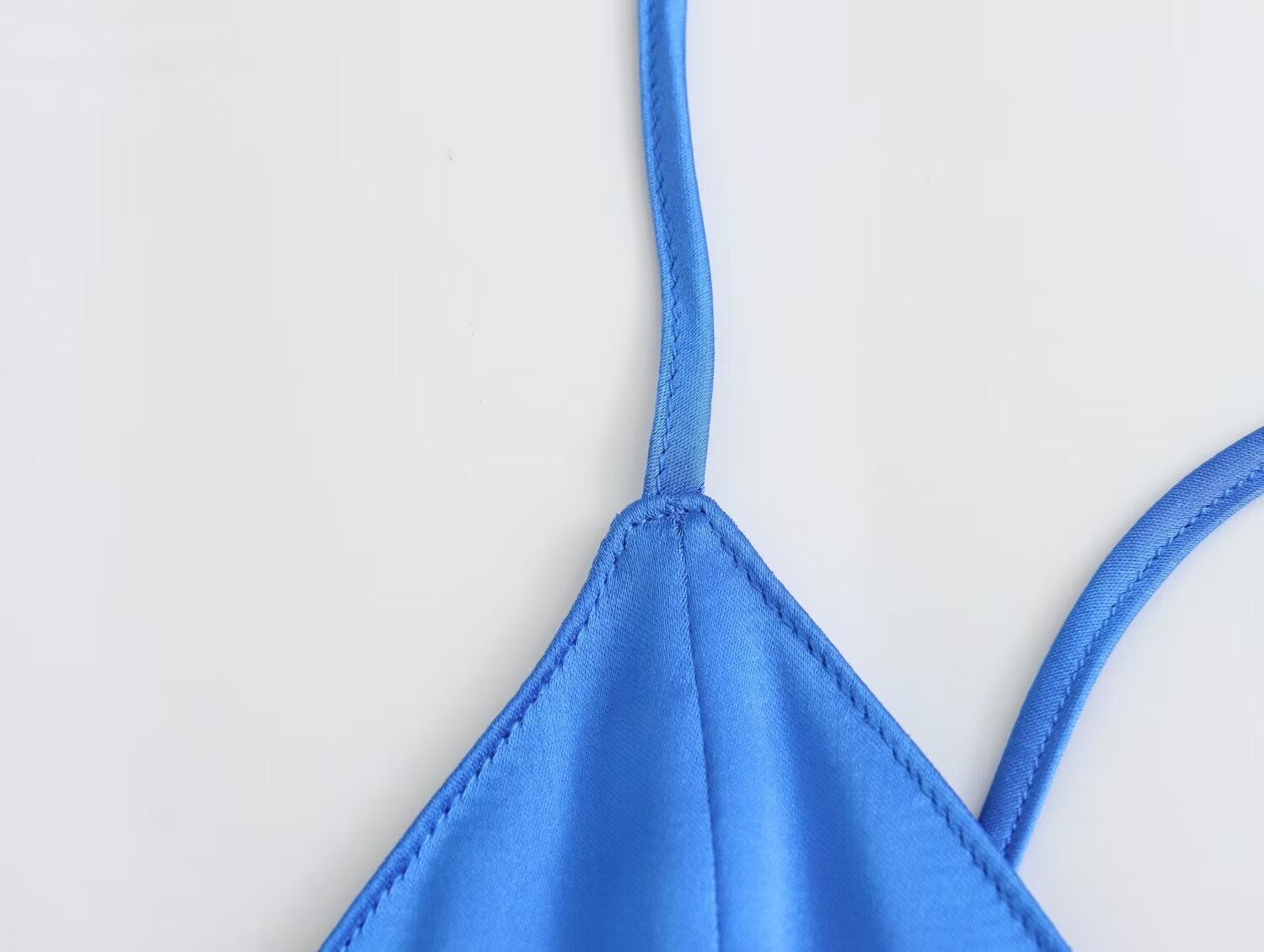 SIS Royal Blue Satin Dress