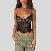 Jun Elegant Lace Tank - festival fashion | Nomadic Enigma