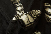 FLY Butterfly-Embroidered Knit
