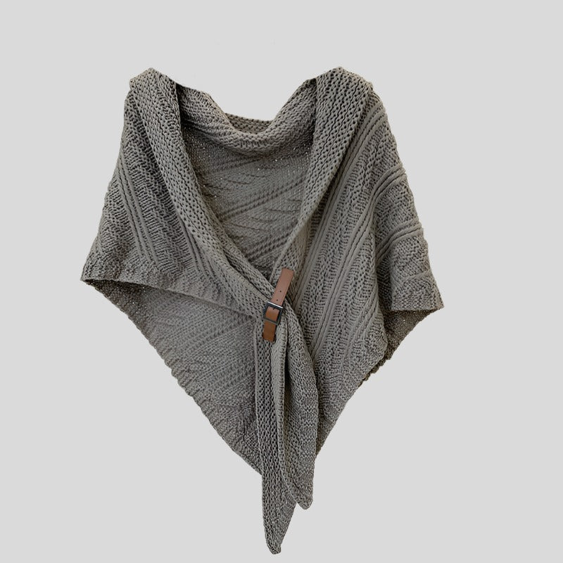 Belted Warming Poncho - festival fashion | Nomadic Enigma