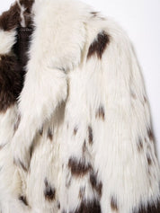 Dalmatian Long Fur Coat