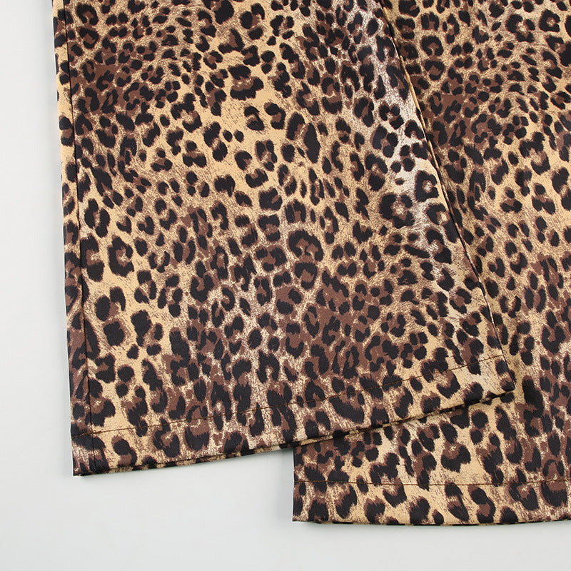 Roo Leopard Flared Pants