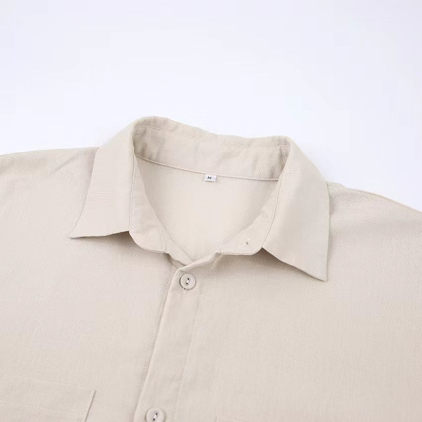 Classic Shirt Suit Set