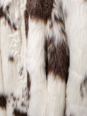 Dalmatian Long Fur Coat