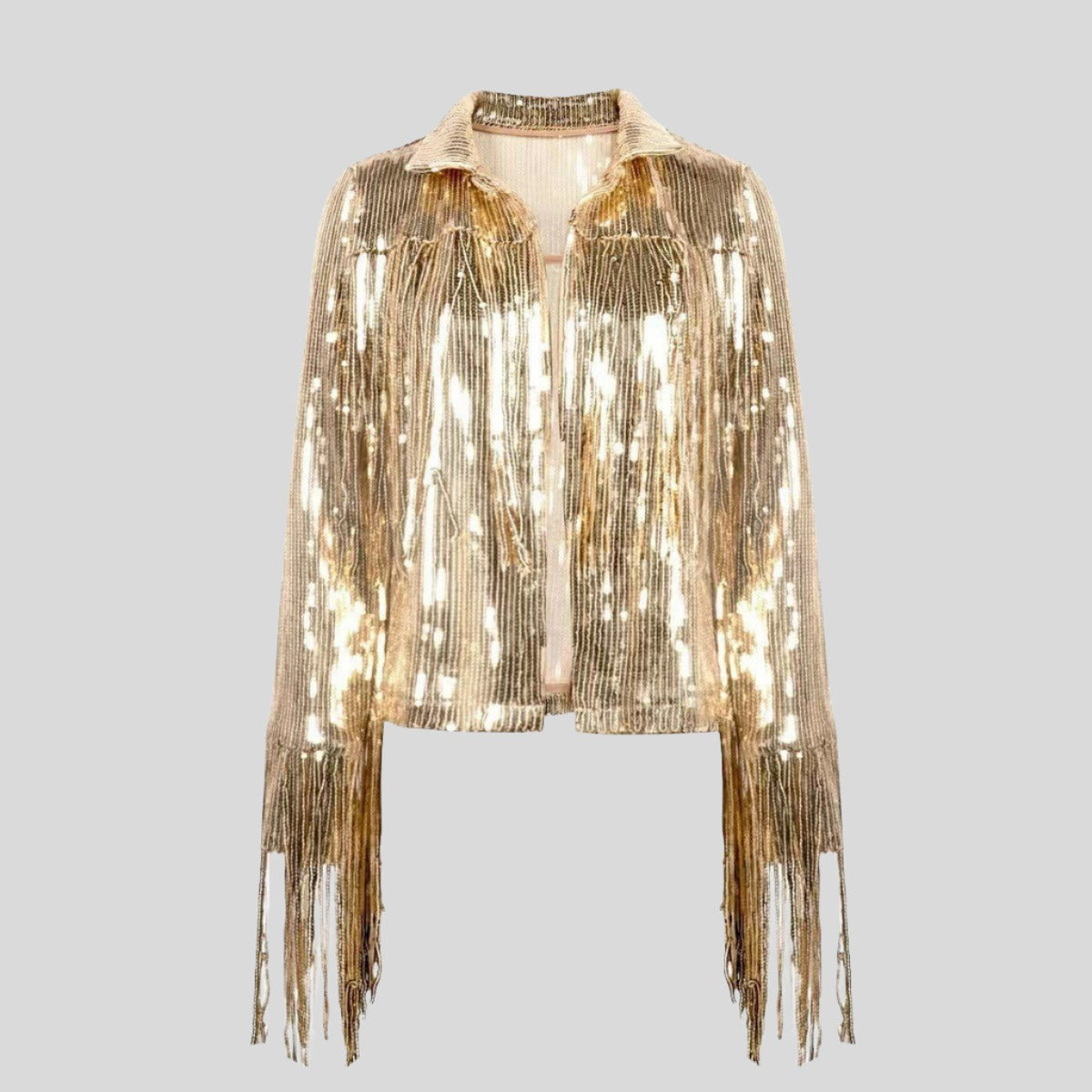 Gold Sparkling Festival Jacket