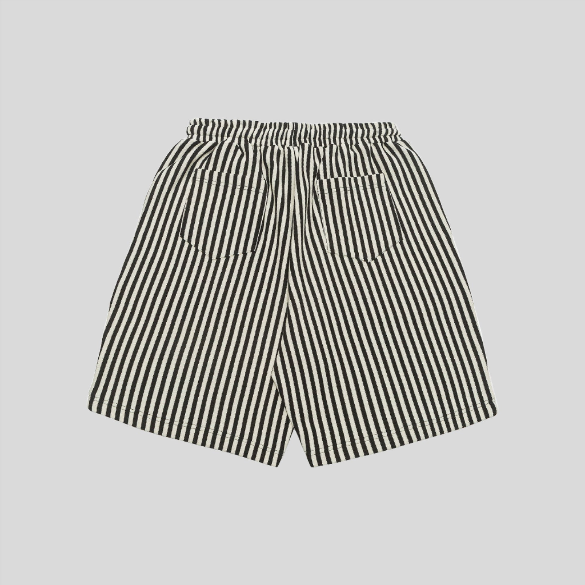 Striped Bermuda Shorts