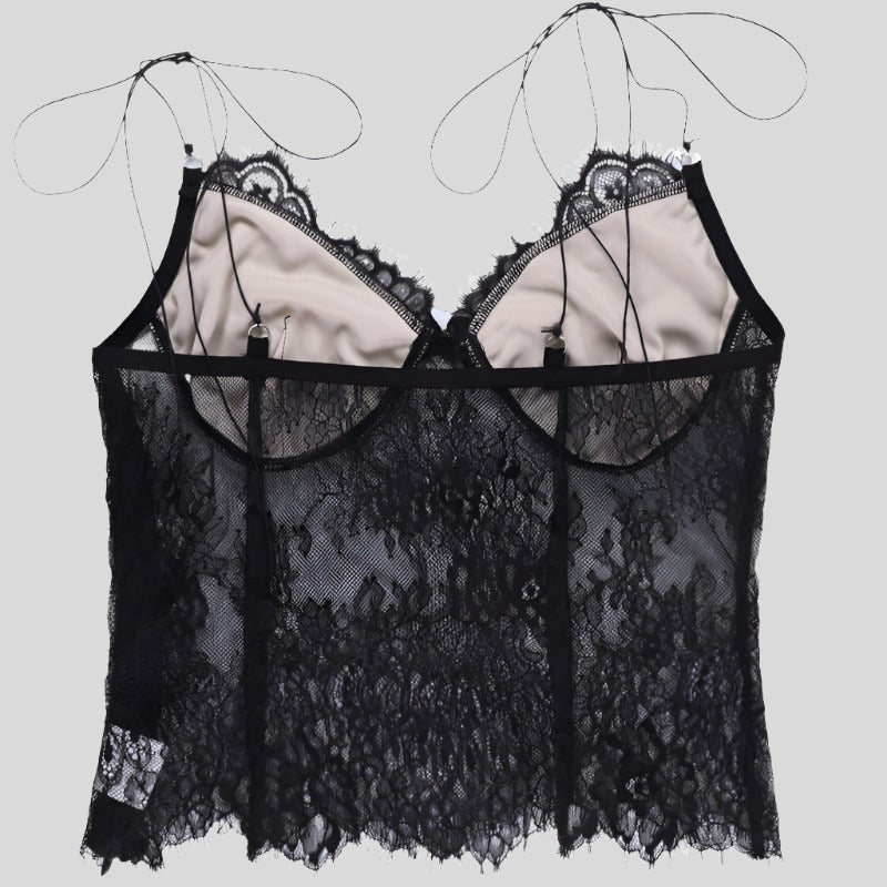 Jun Elegant Lace Tank - festival fashion | Nomadic Enigma