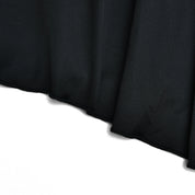 Tiered Black Open-Back Dress