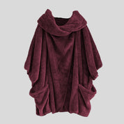 D Plush Poncho