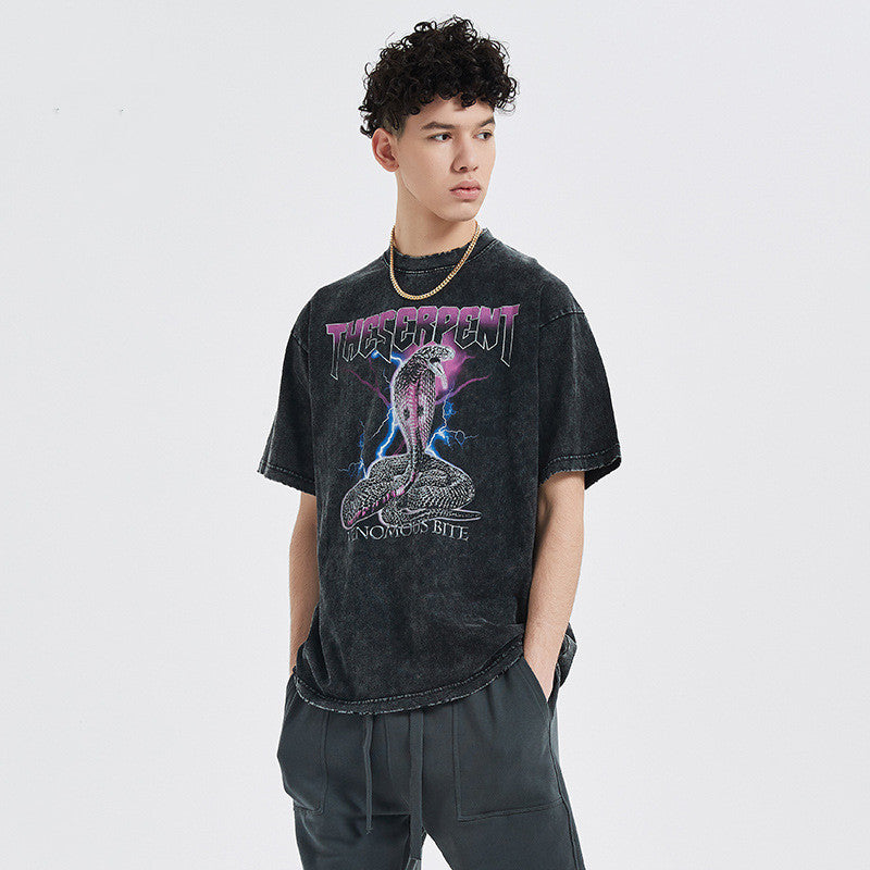 Snake Print T-Shirt