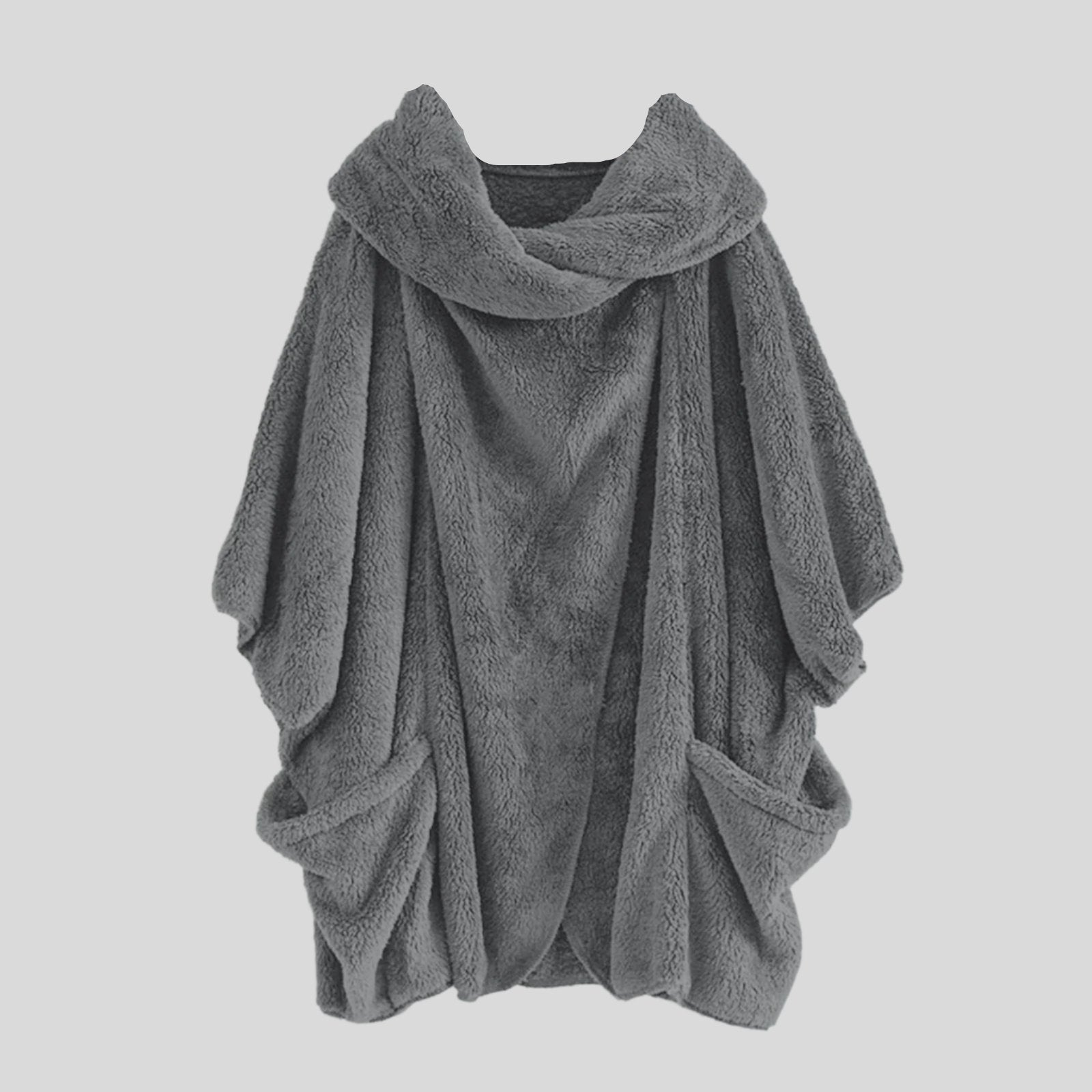 D Plush Poncho