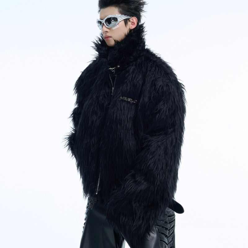 COCO Black Fur Coat