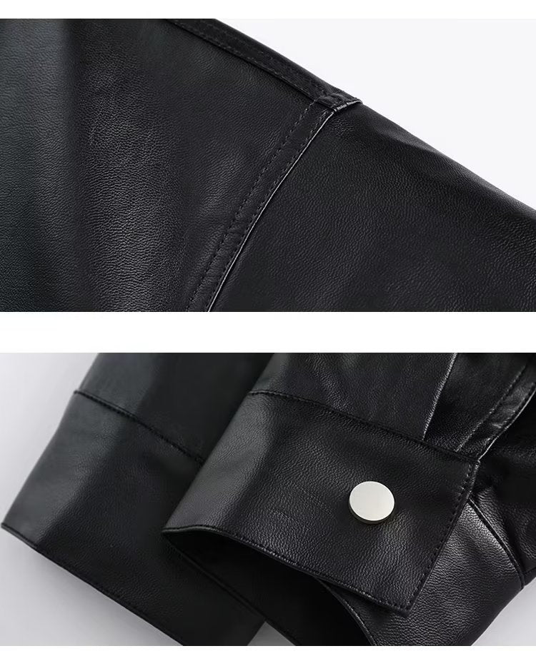 BES American Retro Leather Jacket