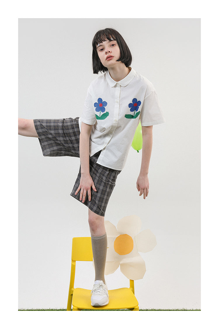 Yoo Floral White Shirt