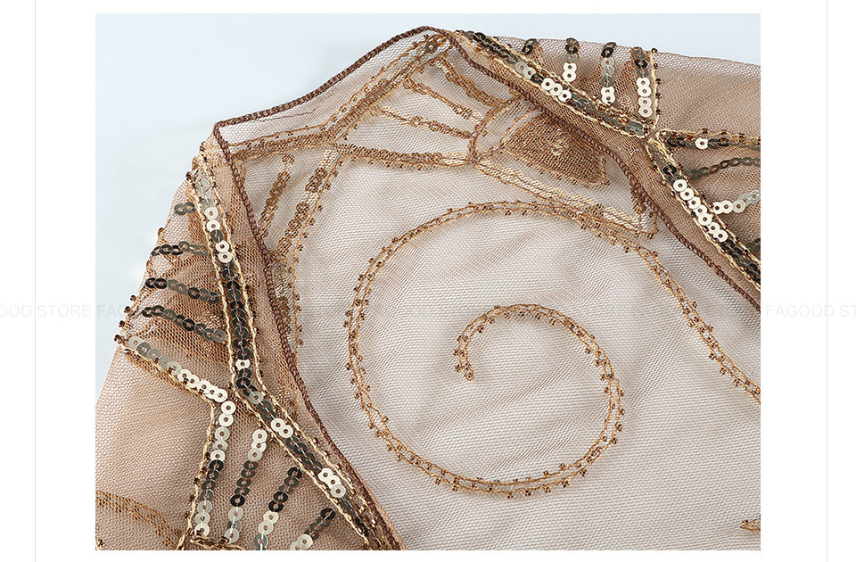 An Sparkle Sequin Cover-Up - festival fashion | Nomadic Enigma