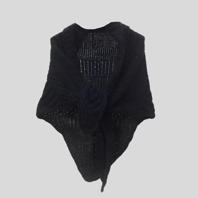ANN Knit Poncho - festival fashion | Nomadic Enigma