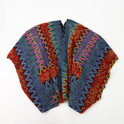 YOM Colorful Crochet Poncho