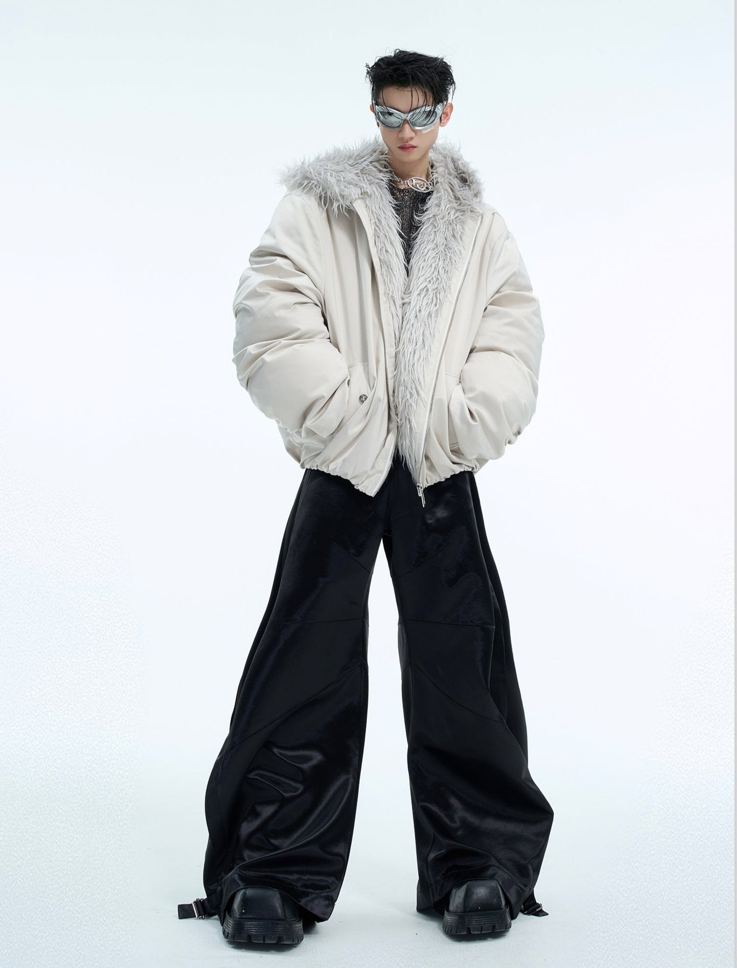 CO CI Reversible Fur Coat