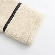 White Faux Shearling Coat
