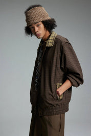 YAN Vintage Plaid Jacket