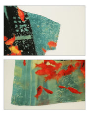 Fish Print Cotton Tee