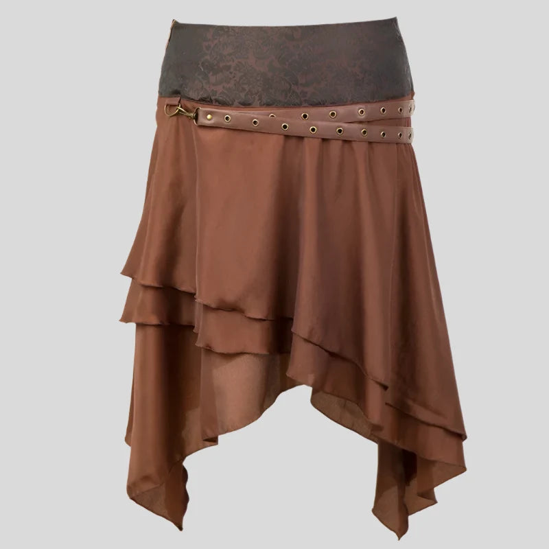 Rustic Brown Skirt