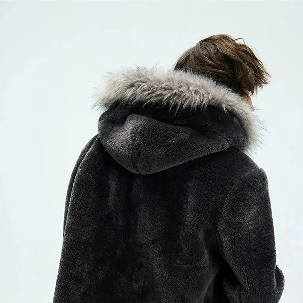 IP Fur-Trim Warm Parka