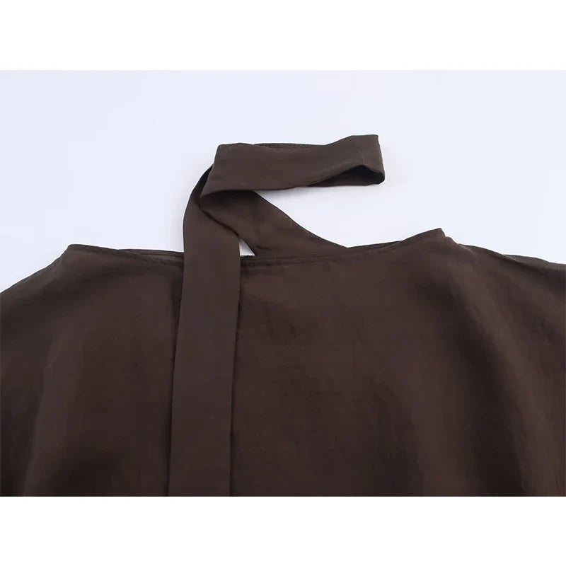 Brown rustic top