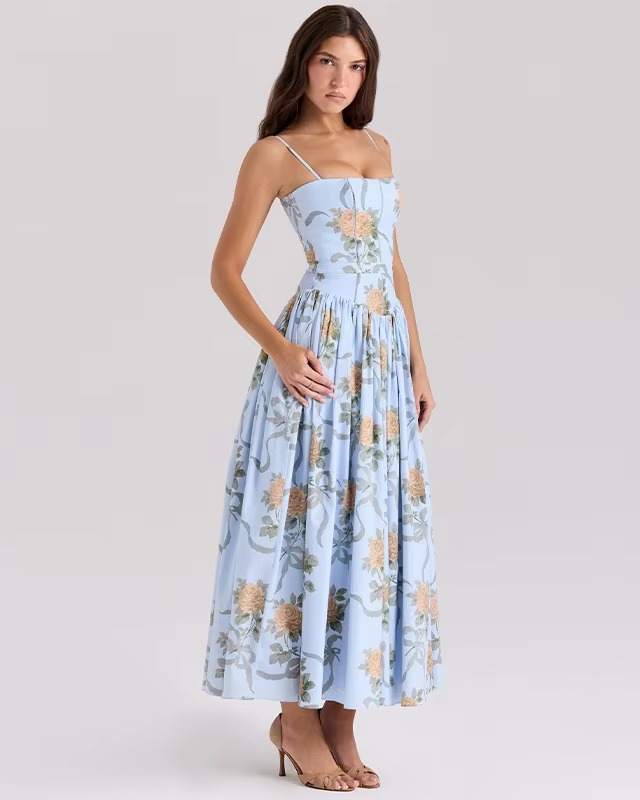 princesses- Vintage style boho dress
