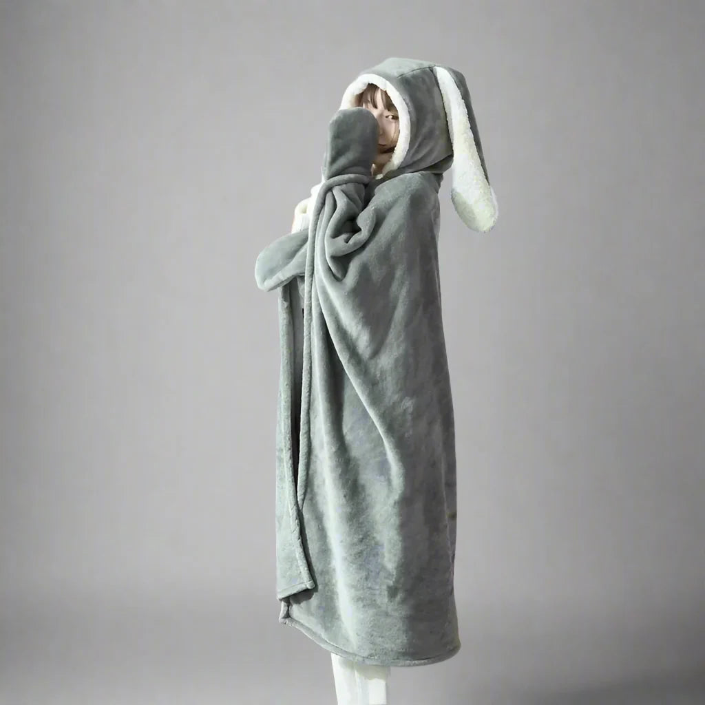 Rabbit Tie Blanket - festival fashion | Nomadic Enigma