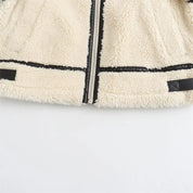 White Faux Shearling Coat